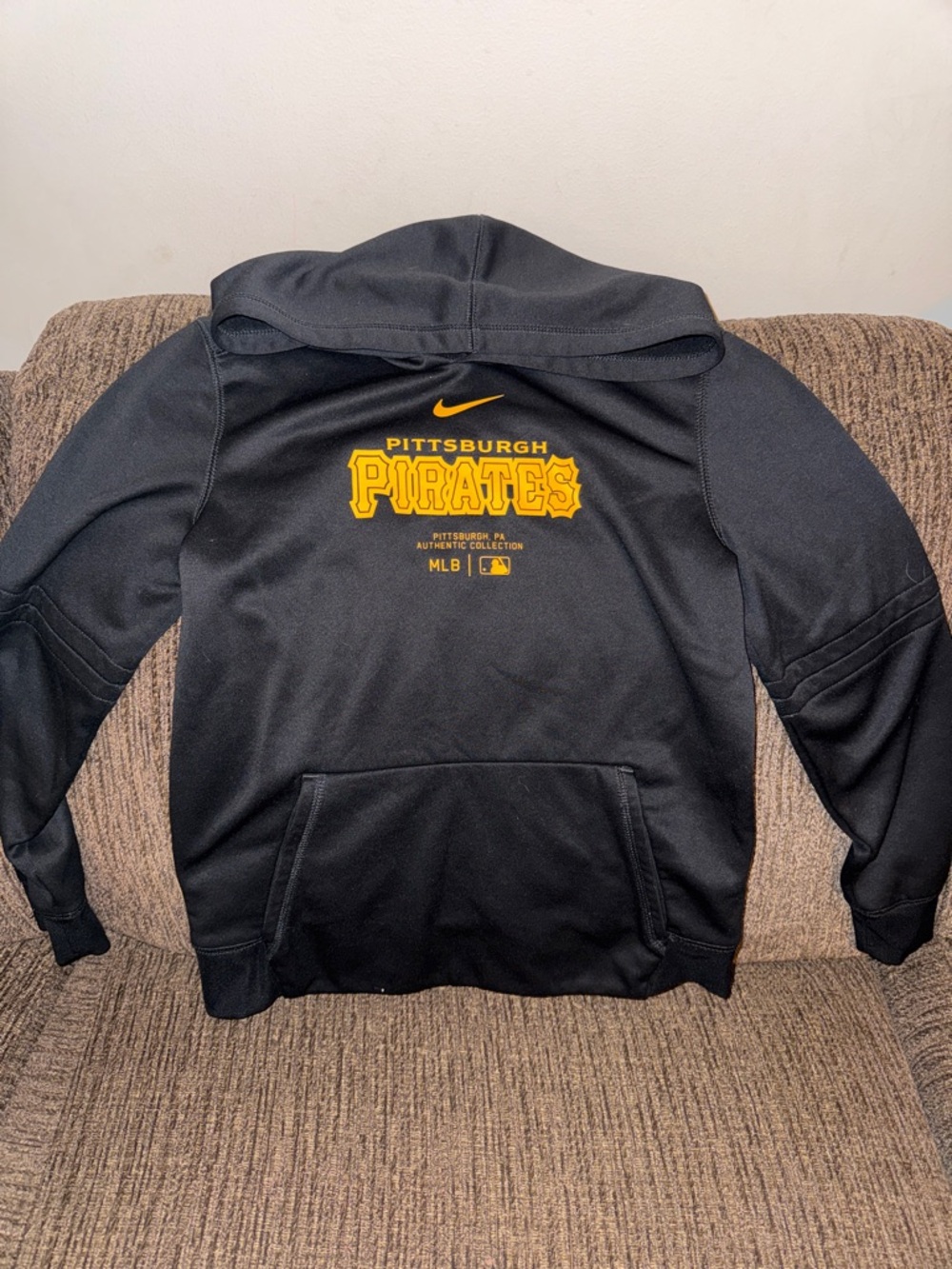 Nike Black & Gold Pittsburgh Pirates Pullover Hoodie
